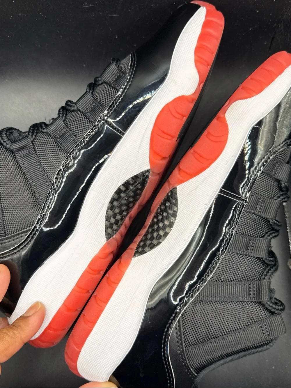 Size 7Y - Air Jordan Low GS Bred 2025, FV5121-006, Clean With Box